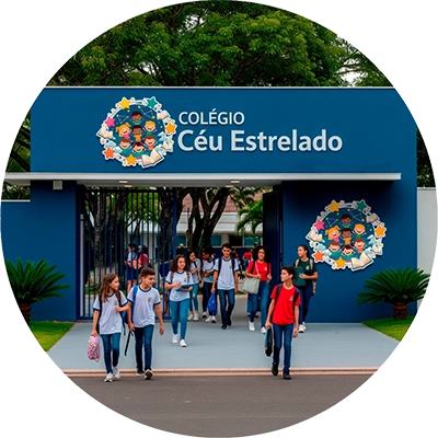 Crianças da Escola Céu Estrelado