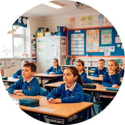 Crianças da Escola Céu Estrelado